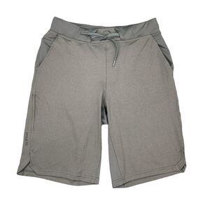 Hylete Training Shorts Mens XS Extra Small Gray Drawstring Stretch Gym Athletic